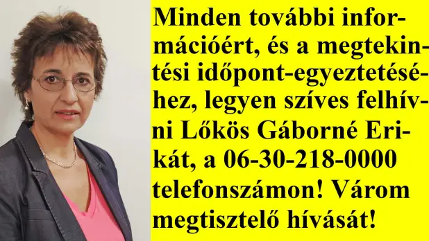 Lőkös Gáborné (Erika) ingatlanpiaci elemző és szakértő